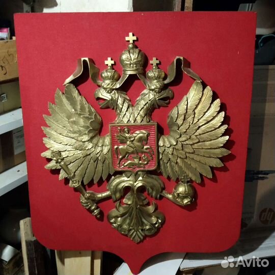 Герб россии на стену