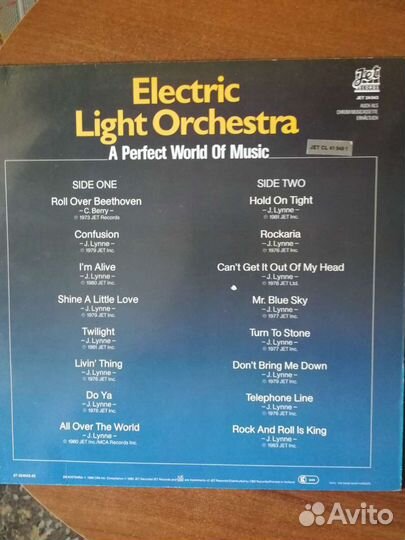 Electric light orchestra Perfect world of music