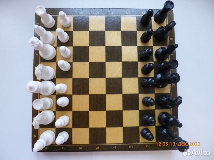 Шахматная доска. Шахматы и шашки.1969г.Винтаж
