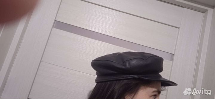 Кепка новая кожзам