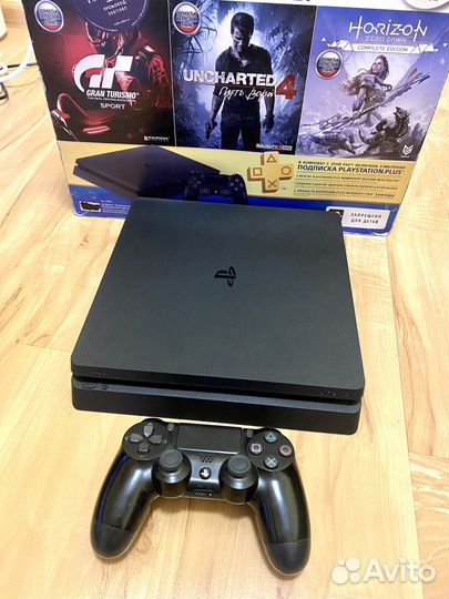 Sony PS4 slim 1tb + 400игр. Обмен/продажа