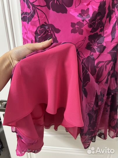 Юбка шелк, L-XL