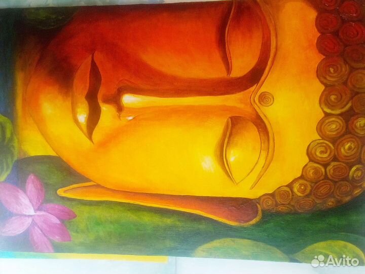 Лотос бронзовый Будда