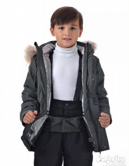 Костюм зимний для мальчика 116-122