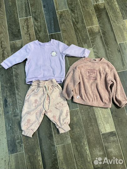 Детсике вещи пакетом 74, 80 и 92 размер