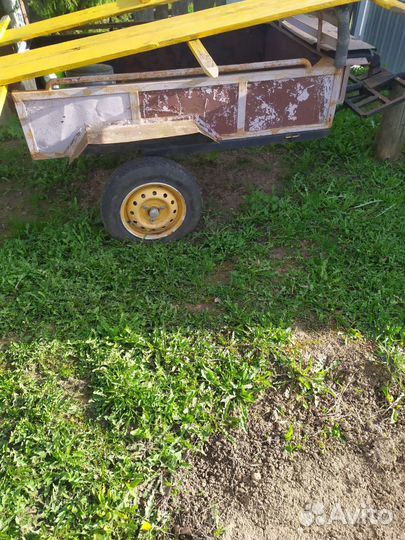 Телега для мотоблока бу