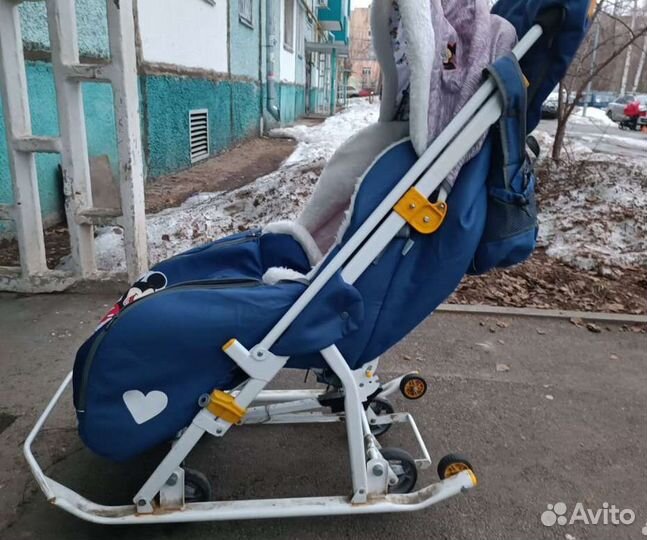 Коляска санки