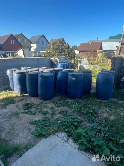 Бочка пластиковая 227 л