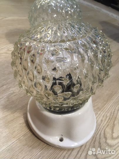 Плафон СССР на керамическом основании