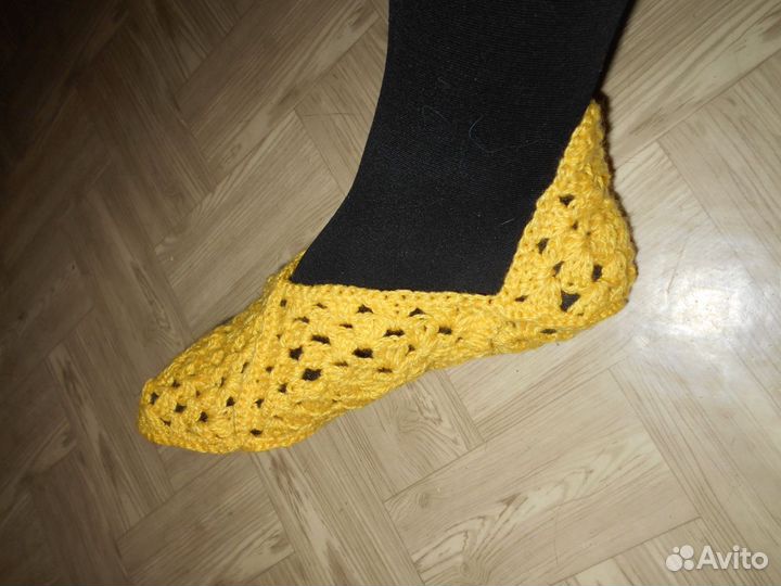 Следки вязанные р.38-39