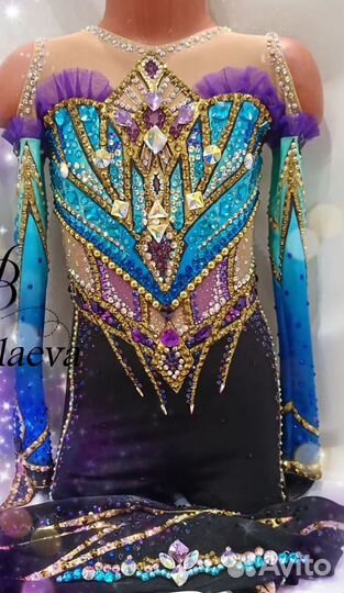 Купальник комбинезон для гимнастики