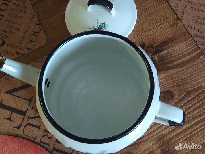 Заварочник 2л СССР эмалировка