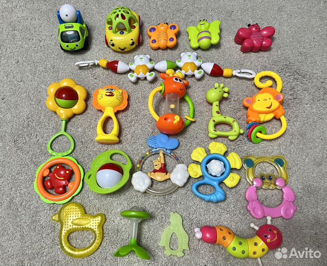 Погремушки, грызунки