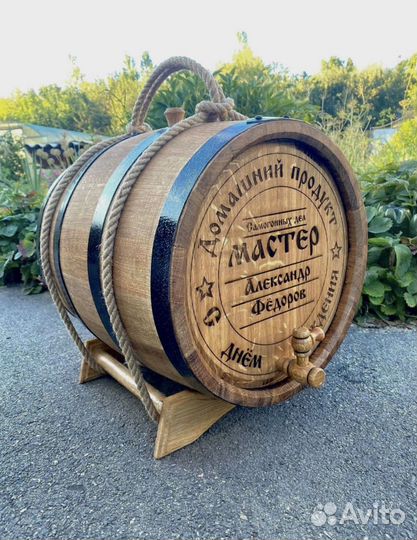 Дубовая бочка 50 литров (Россошь)