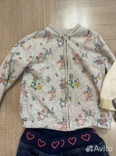 Теплые вещи пакетом для девочки