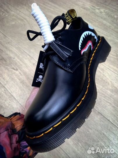 Ботинки Dr. Martens 1461 Bape x Mastermind