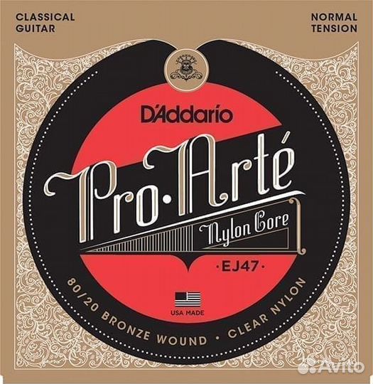 DAddario EJ47 PRO arte Normal струны для классиче