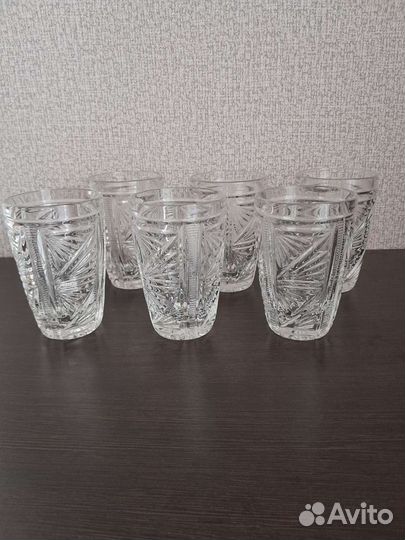 Хрустальные стаканы,стопки СССР