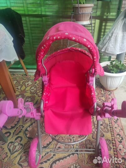 Кукольная коляска для куклы