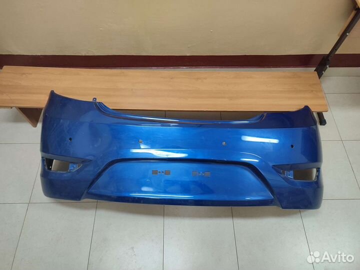 Задний бампер hyundai solaris