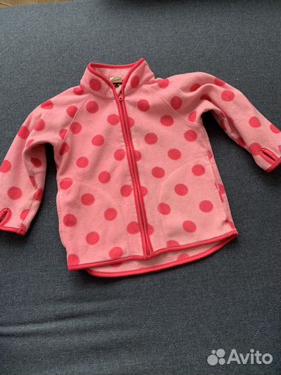 Толстовка для девочки флисовая кофта