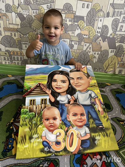 Печать фото на холсте