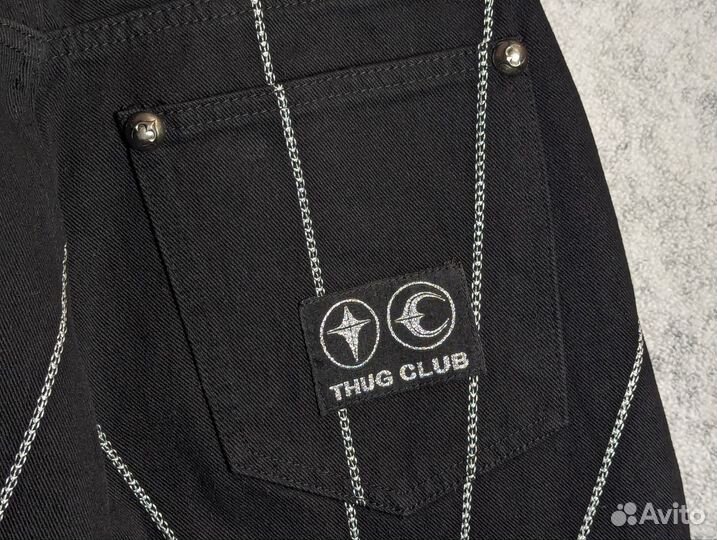Джинсы Thug club