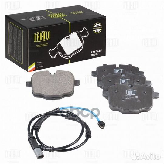Колодки тормозные дисковые зад PF4230 Trialli