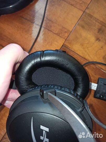 Игровые наушники hyperx