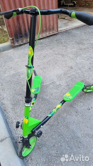 Самокат трехколесный взрослый (трайк самокат)