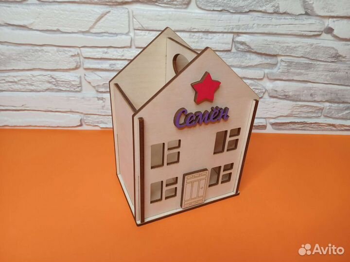 Именной органайзер - карандашница