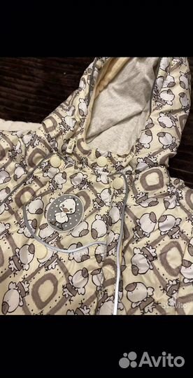 Зимний комбинезон-трансформер для малыша