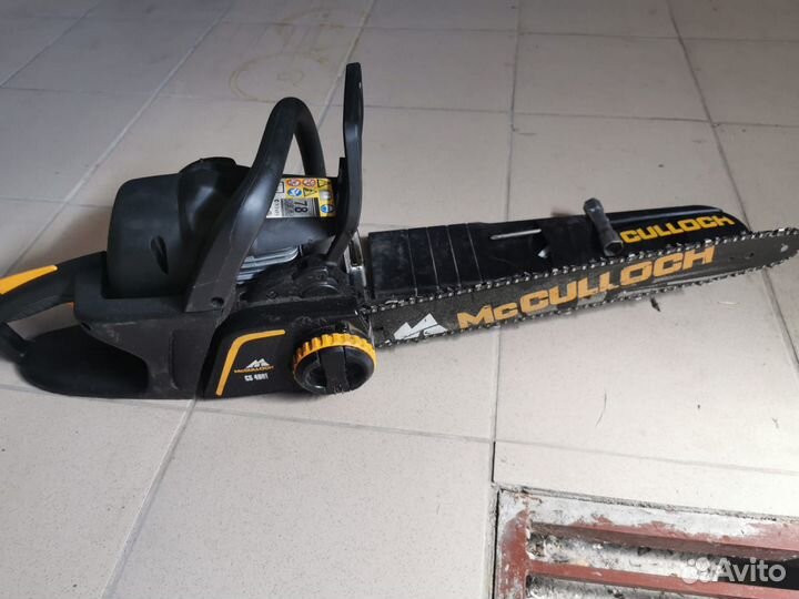 Бензопила mcculloch CS 400 T
