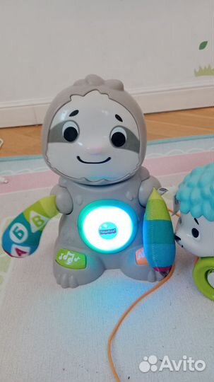 Игрушки fisher price линкималс ленивец