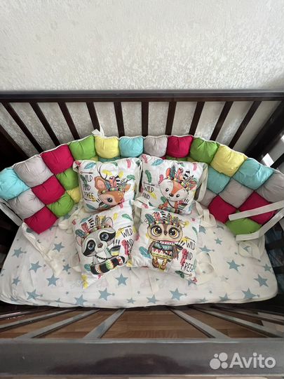 Бортики в кроватку бу