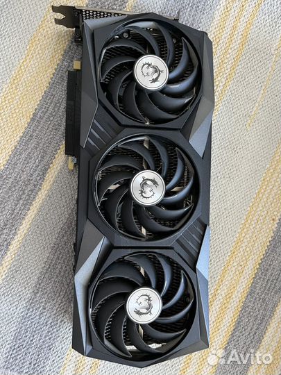 Видеокарта rtx 3060ti msi