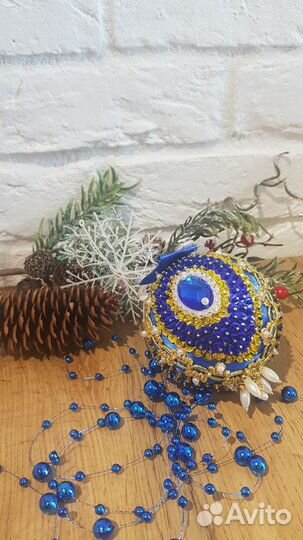 Новогодние шары ручной работы