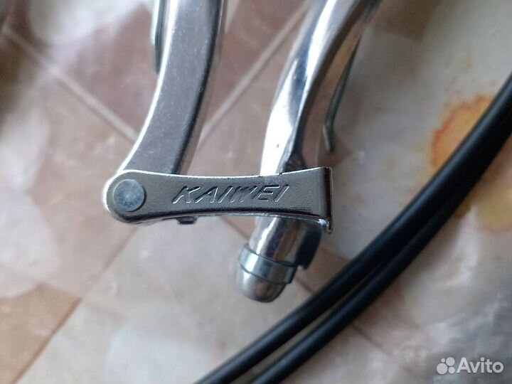 Тормозные рычаги с тросиками 2 пары алюминиевые