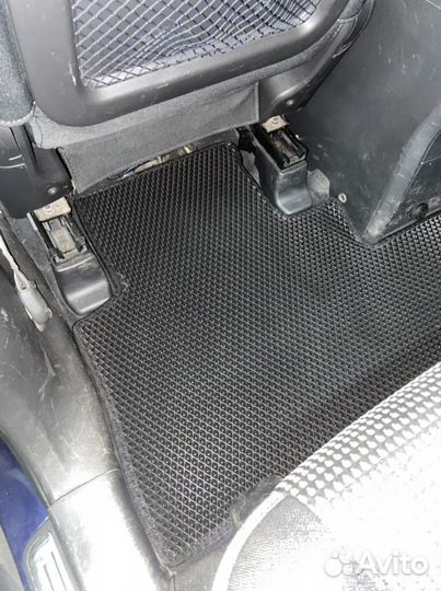 Ева коврики 3Д с бортом и багажник