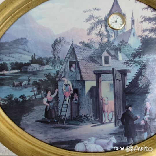 Панно с часами 1996 год, Германия