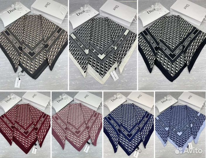 Платок шёлк Christian Dior