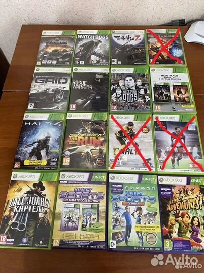 Диски лицензионные и LT2.0-LT3.0 Xbox 360