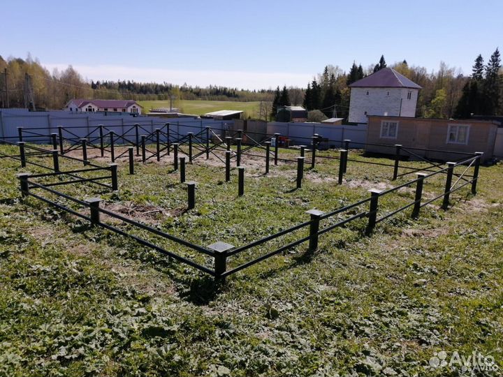 Винтовые сваи с монтажом