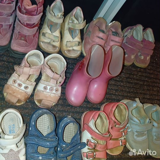 Детская обувь пакетом для девочки