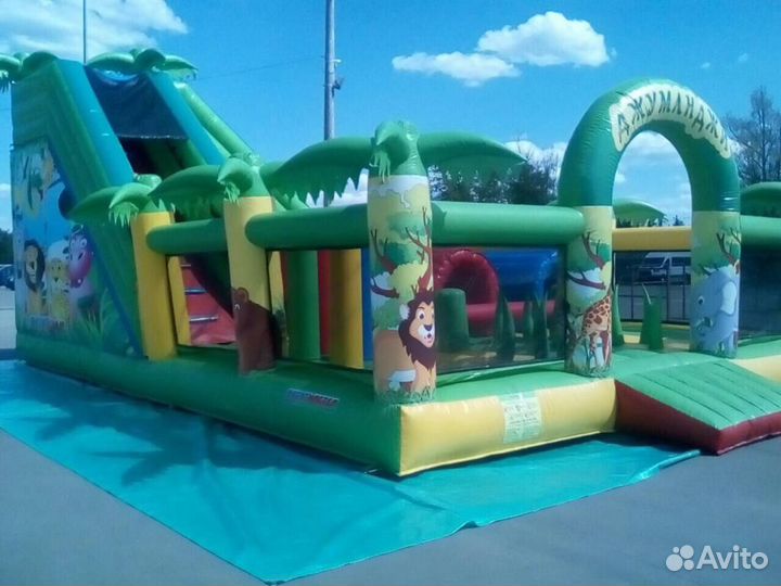 Детский надувной батут 