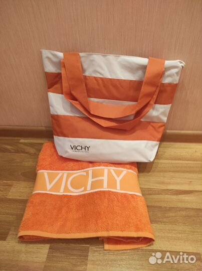 Сумка женская летняя vichy Виши + полотенце vichy