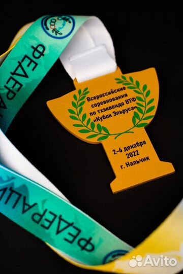 Медаль из металла 80*80