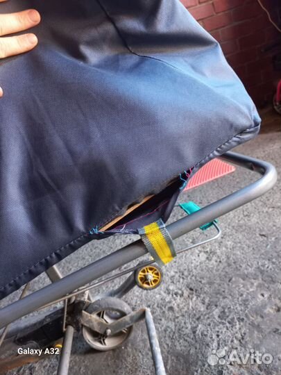 Детские санки коляска ника