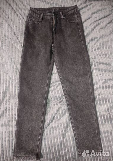 Джинсы утепленные 42