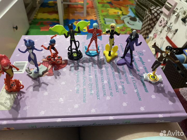 Киндер сюрприз коллекция леди баг и супер кот